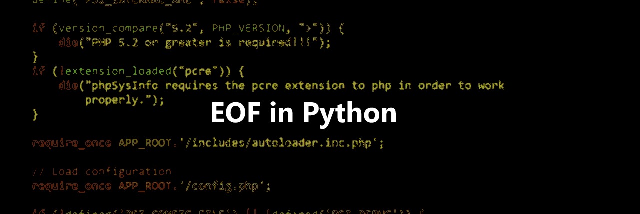 python end of file