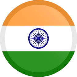 Flag of India - Circular