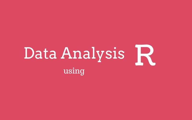 Data Analysis using R